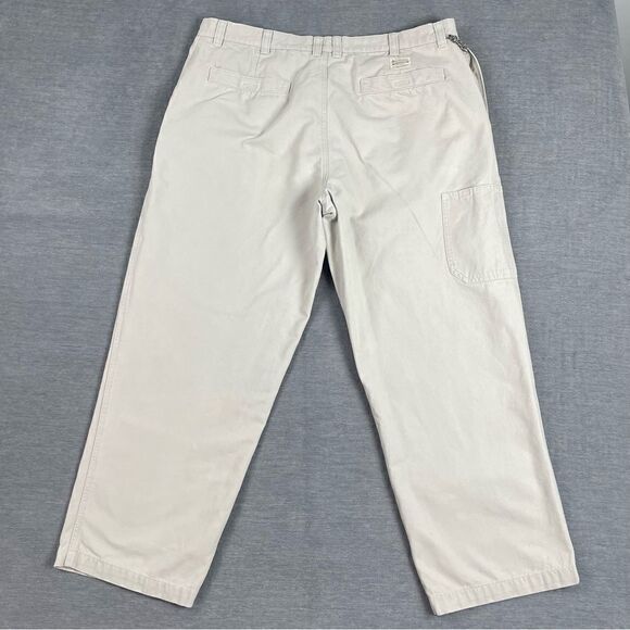 Columbia Khaki Canvas Carpenter Pants Men’s Size 40x29 - Picture 2 of 12